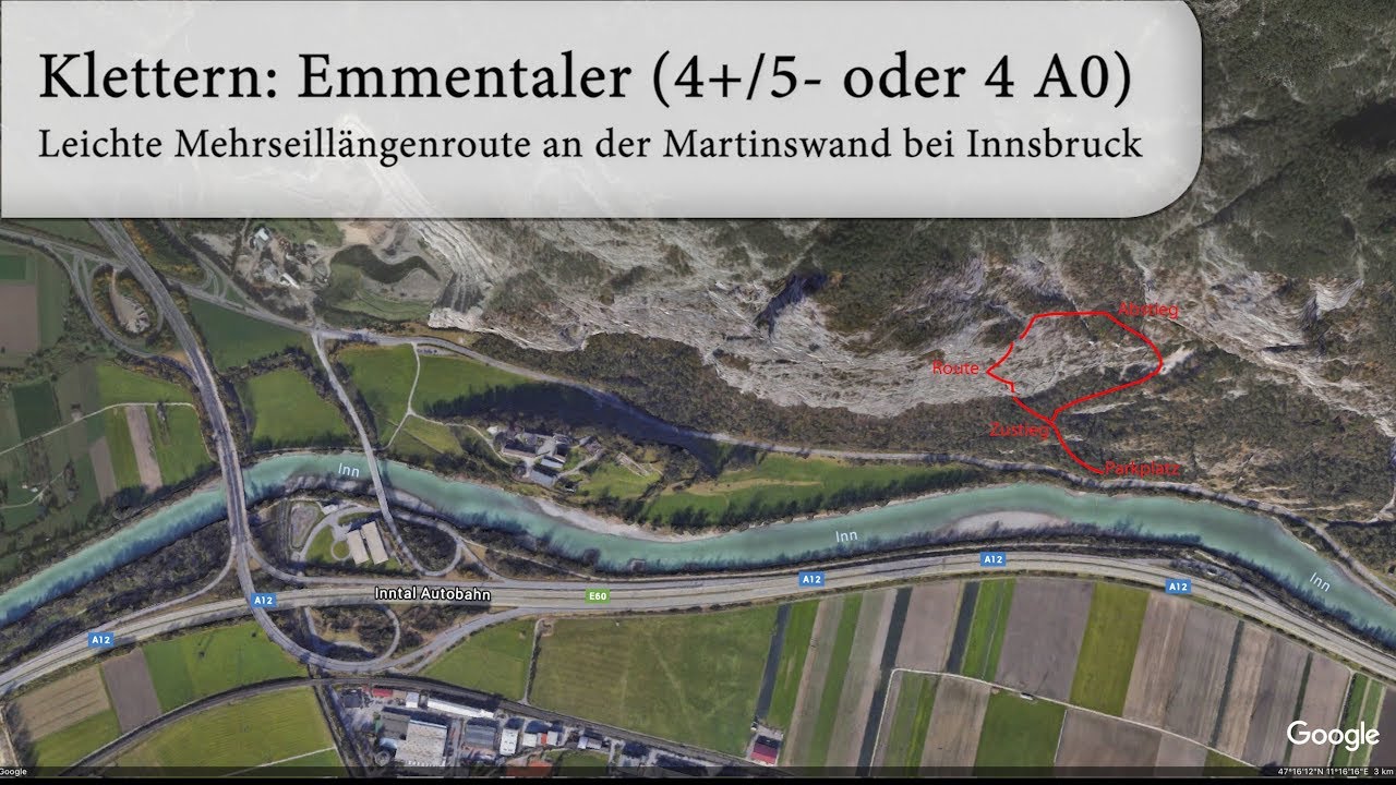 Emmentaler, Genussklettern an der Martinswand