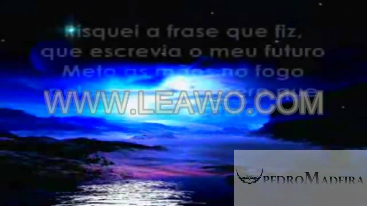 Pedro Madeira- Descobre-me (Letra)