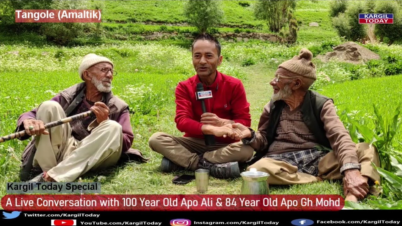 Meet 100 year old Apo Ali & 84 year old Apo Gh Mohd from Tangole Analtik