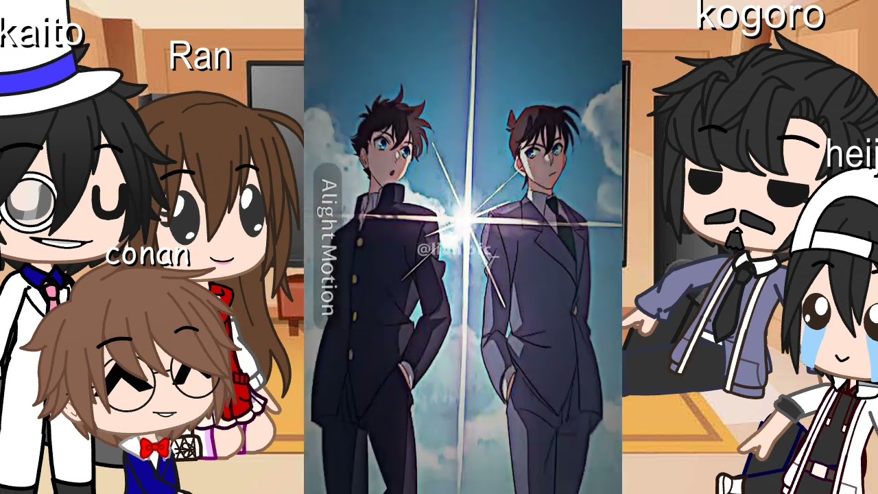 react vidio jj dektetif conan {gacha club} (BACA DESK)❗