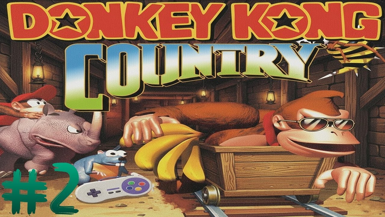 #goRetro 🙊 Donkey Kong Country #snes PUR #2 chilled gameplay DKC