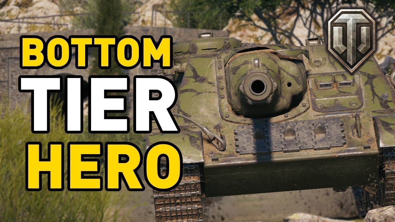 World of Tanks || Bottom Tier Hero!