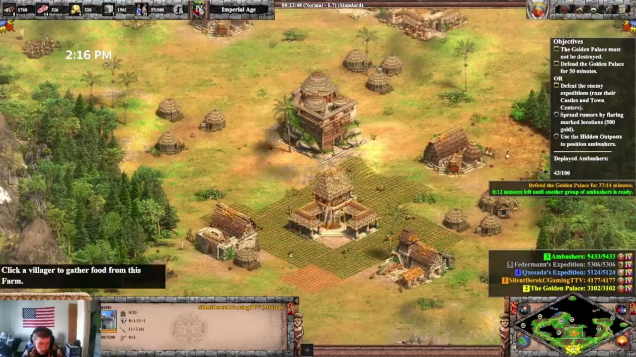 Age of Empires 2 DE: El Dorado 5. The Golden King (Standard)