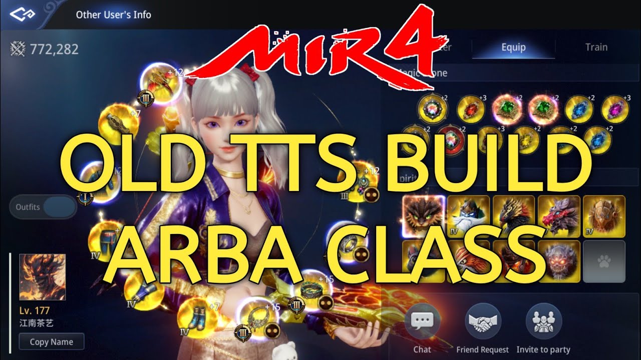OLD TTS ARBA CLASS BUILD AND STATS KAYA ATA NITO SI TED KAHIT NAKA ARBA LANG?
