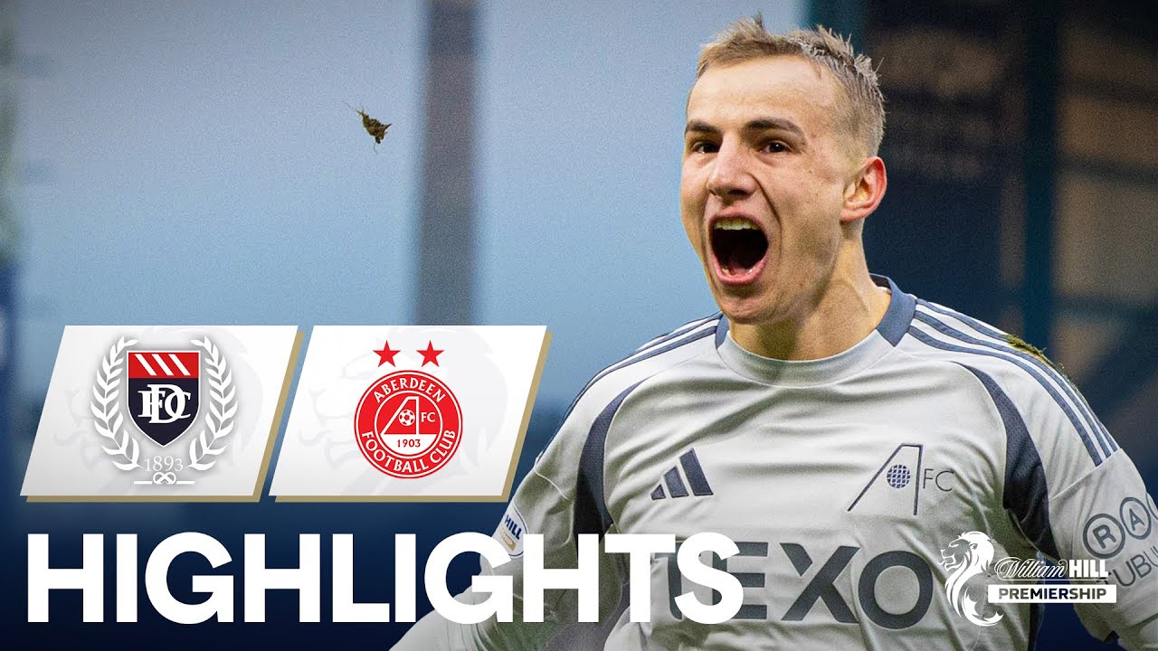 Dundee 1-2 Aberdeen | Aberdeen End 14-Game Winless Streak! | William Hill Premiership