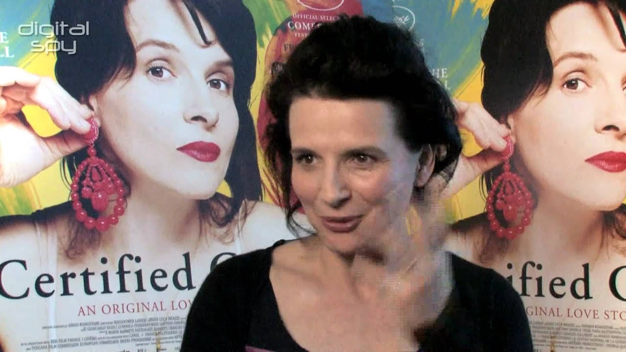 Juliette Binoche on 'Certified Copy'