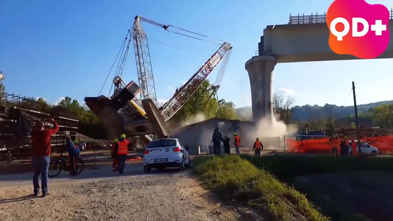 15 ACIDENTES IMPRESSIONANTES COM M&Aacute;QUINAS PESADAS