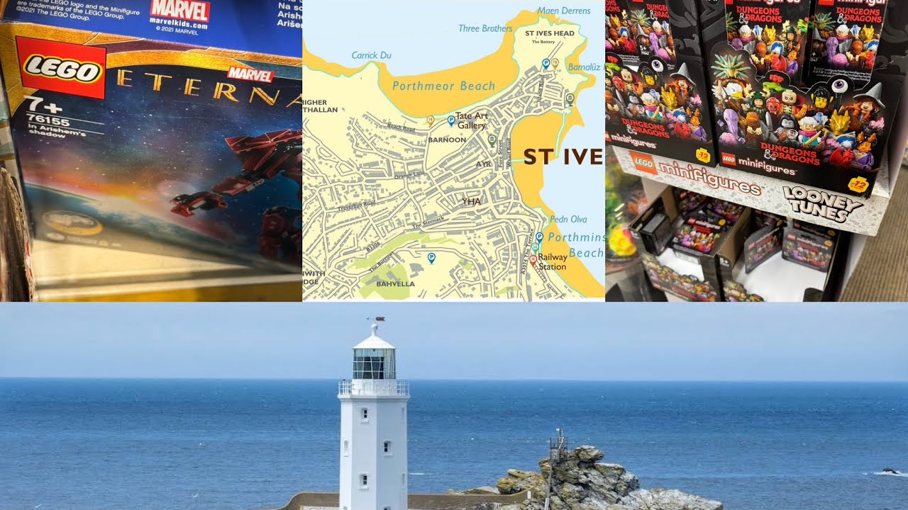 On Tour - Holiday Lego search St Ives Cornwall