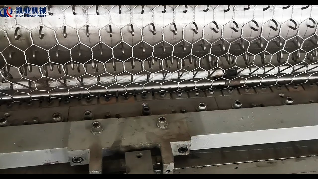 Hebei Kaiye Hexagonal Wire Mesh Machine/Máquina de malla de alambre hexagonal Hebei Kaiye
