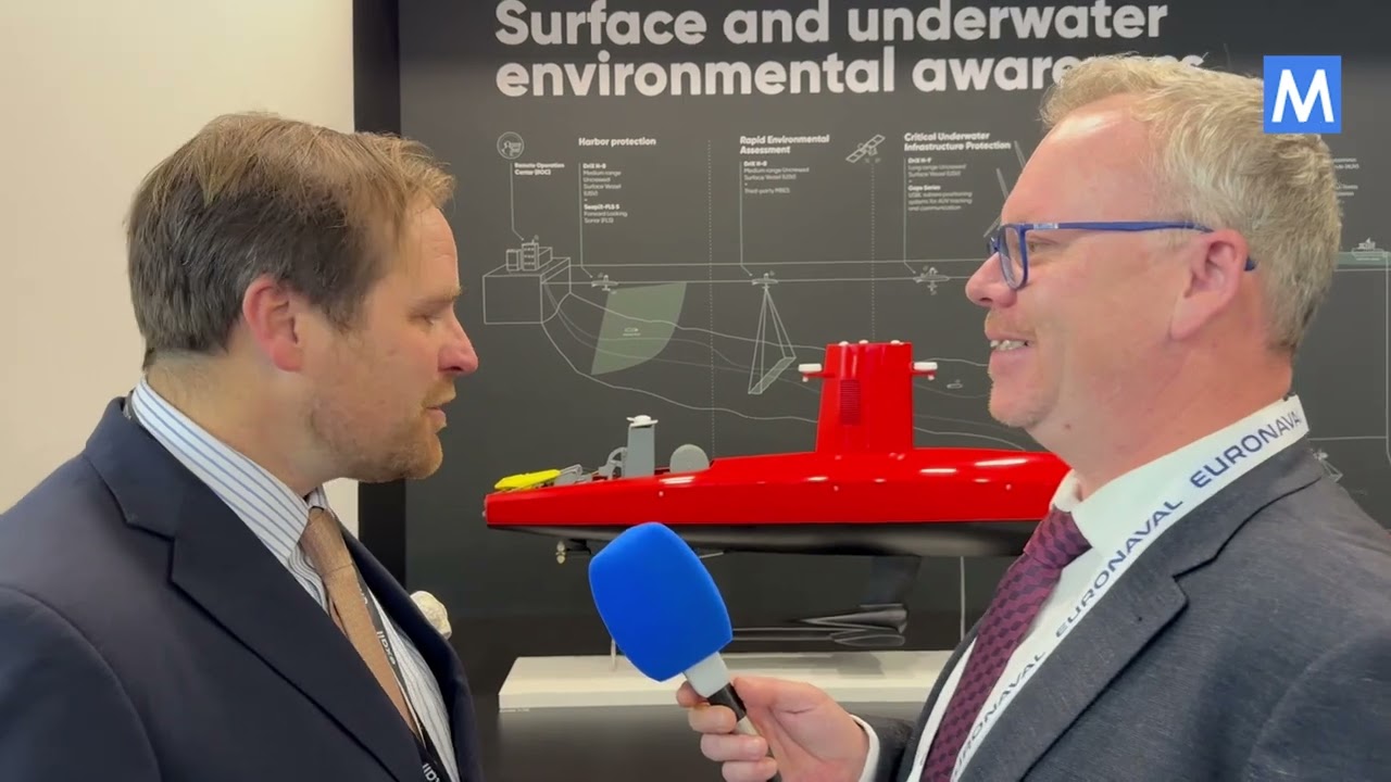 Euronaval. Le drone de surface scanne les abysses en toute autonomie