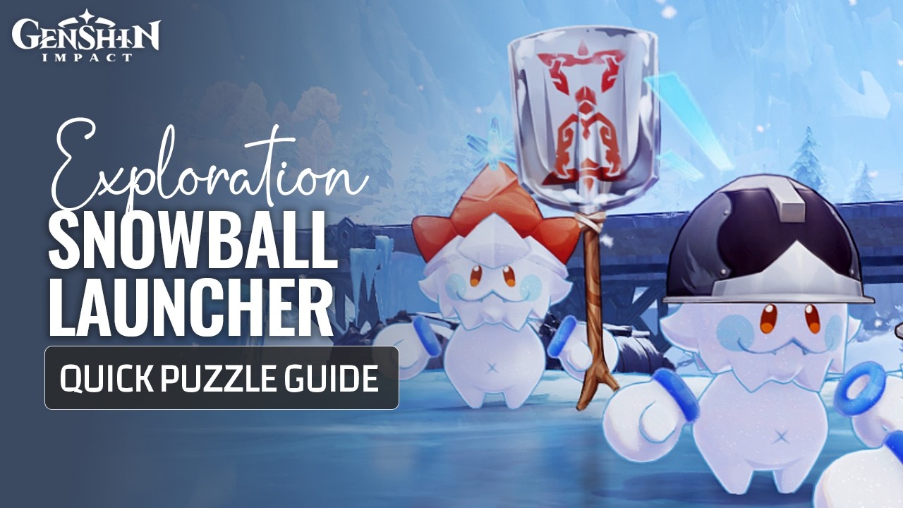 Snowball Launcher Jack Frost Challenge Quick Guide | Snezhnaya Exploration | Genshin Impact 7.0