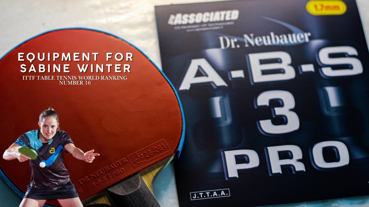 Dr.neubauer A-B-S 3 pro 1.7 mm. frictionless anti-spin rubber.