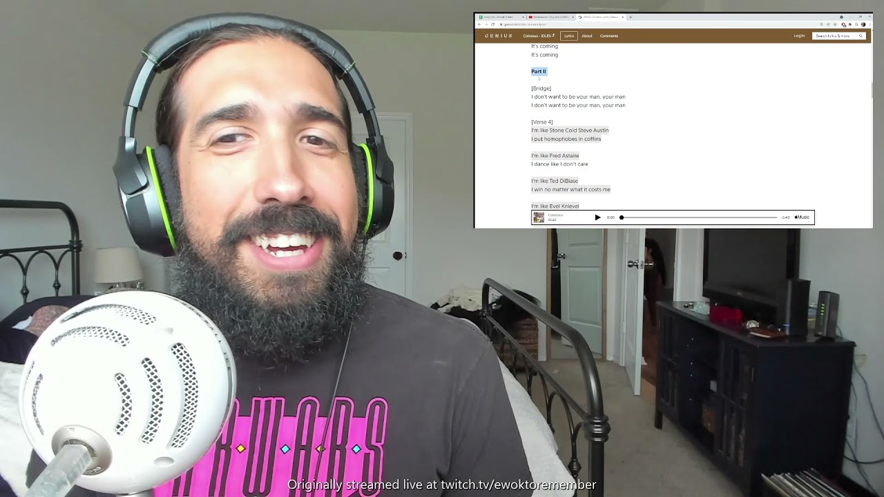 First time listening to Idles - Colossus [REACTION]
