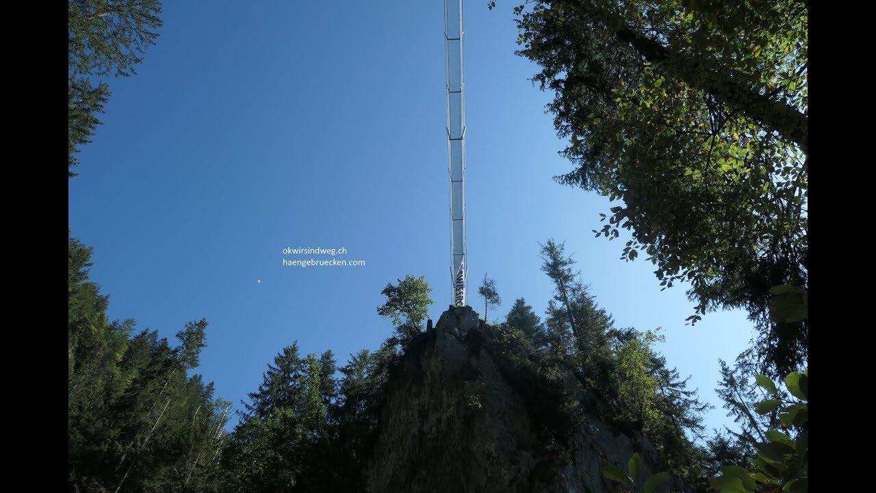 Chessiloch Hängebrücke