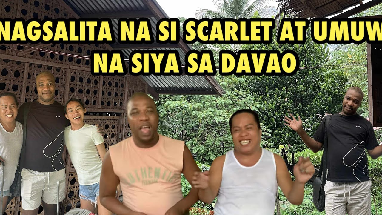 Nag salita na Si Scarlet sa Hindi nya Pag sama😱 Kaya uuwe na xa ng Davao😱