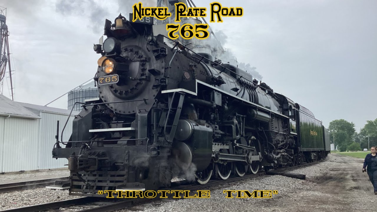 Chasing Nickel Plate Road S-2 Berkshire #765 in Northern Indiana!