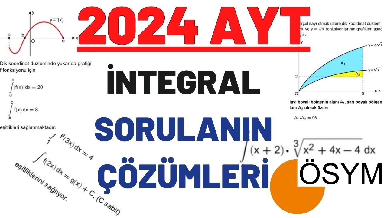 2024 AYT SINAVI İNTEGRAL KONUSU ÇIKMIŞ SORULAR ÇÖZÜMLERİ