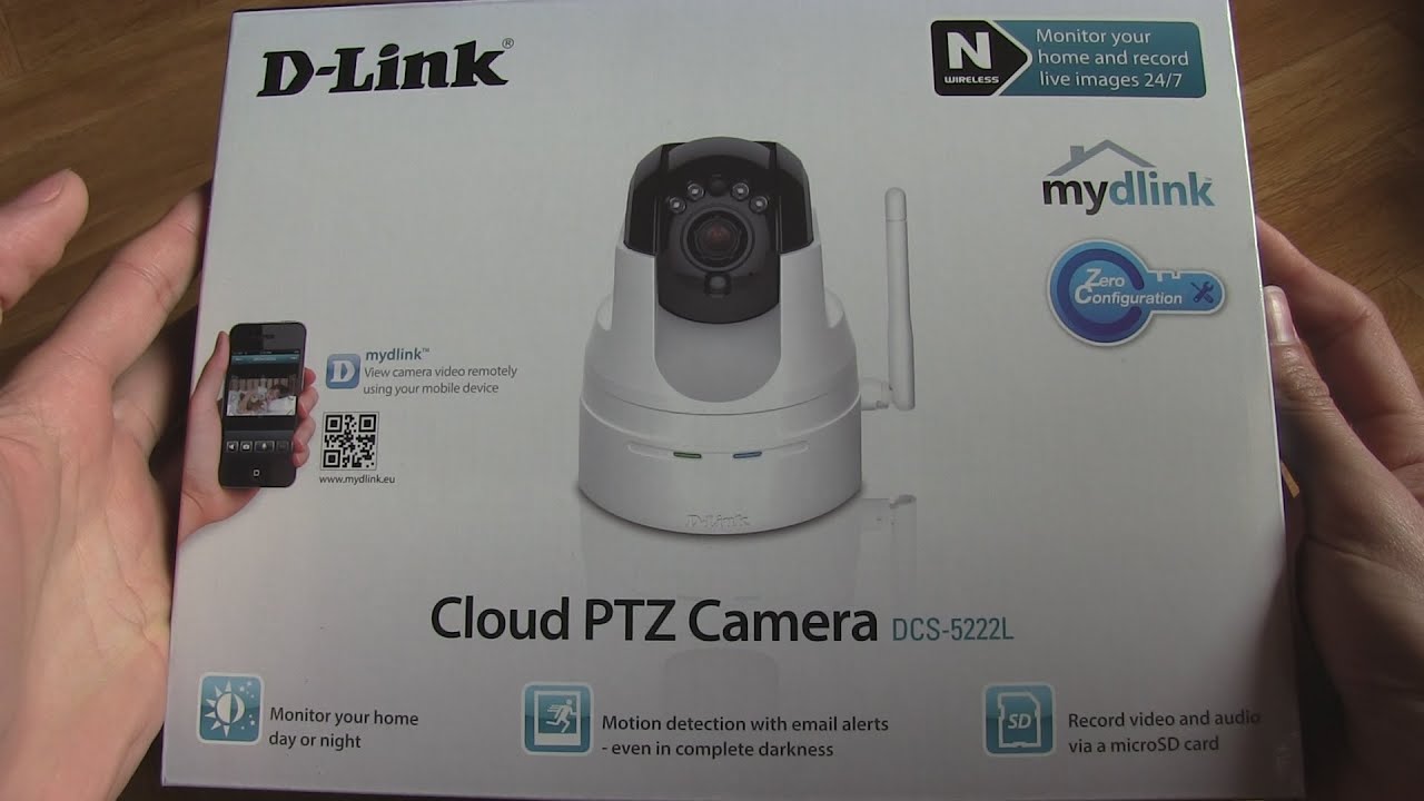 📹 D-Link DCS-5222L / Déballage & Présentation [FR]