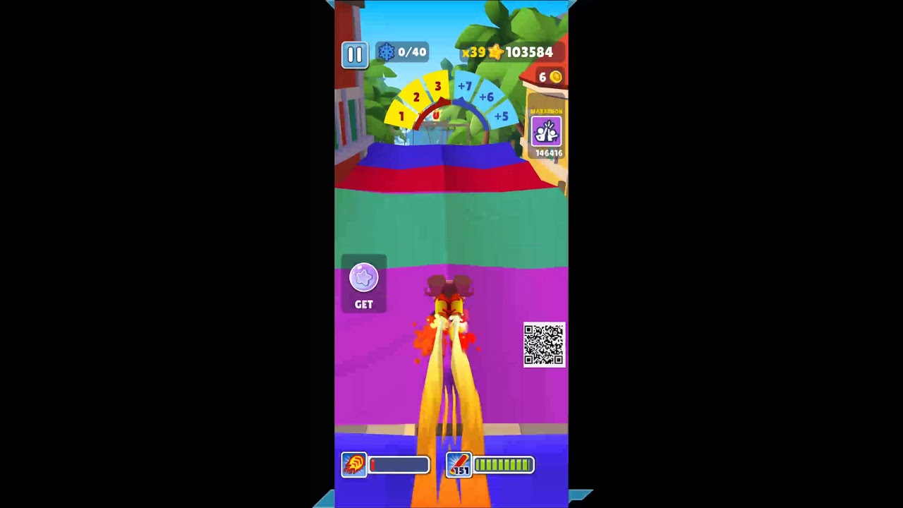 Impossible Subway Surf High Score Achieved  #shorts #gaming