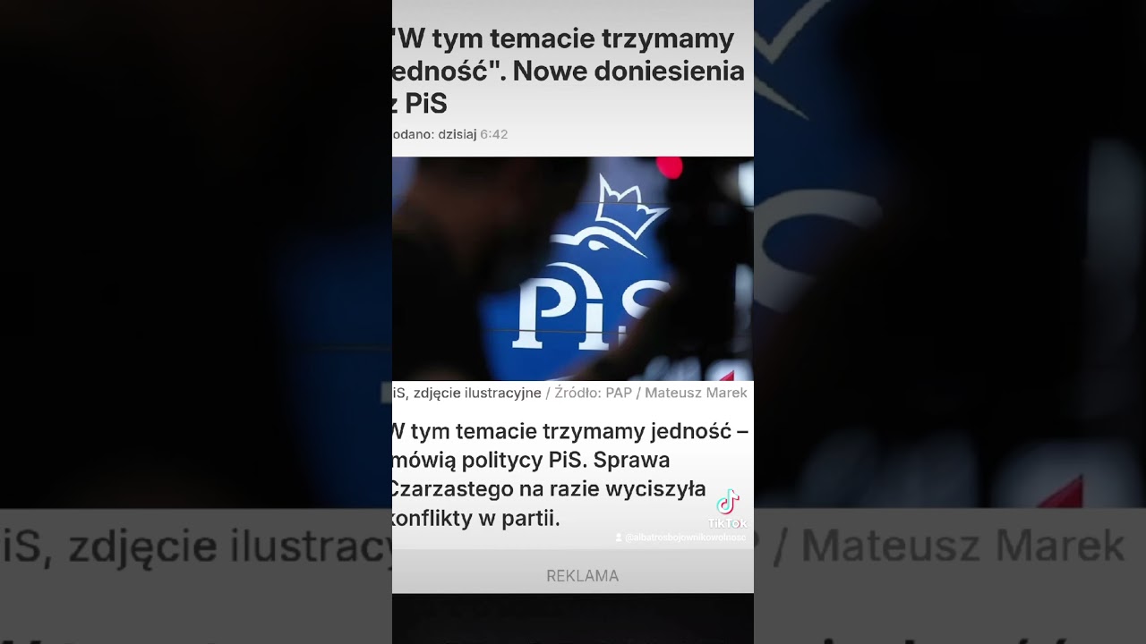 PiS will use Czarzasty's 