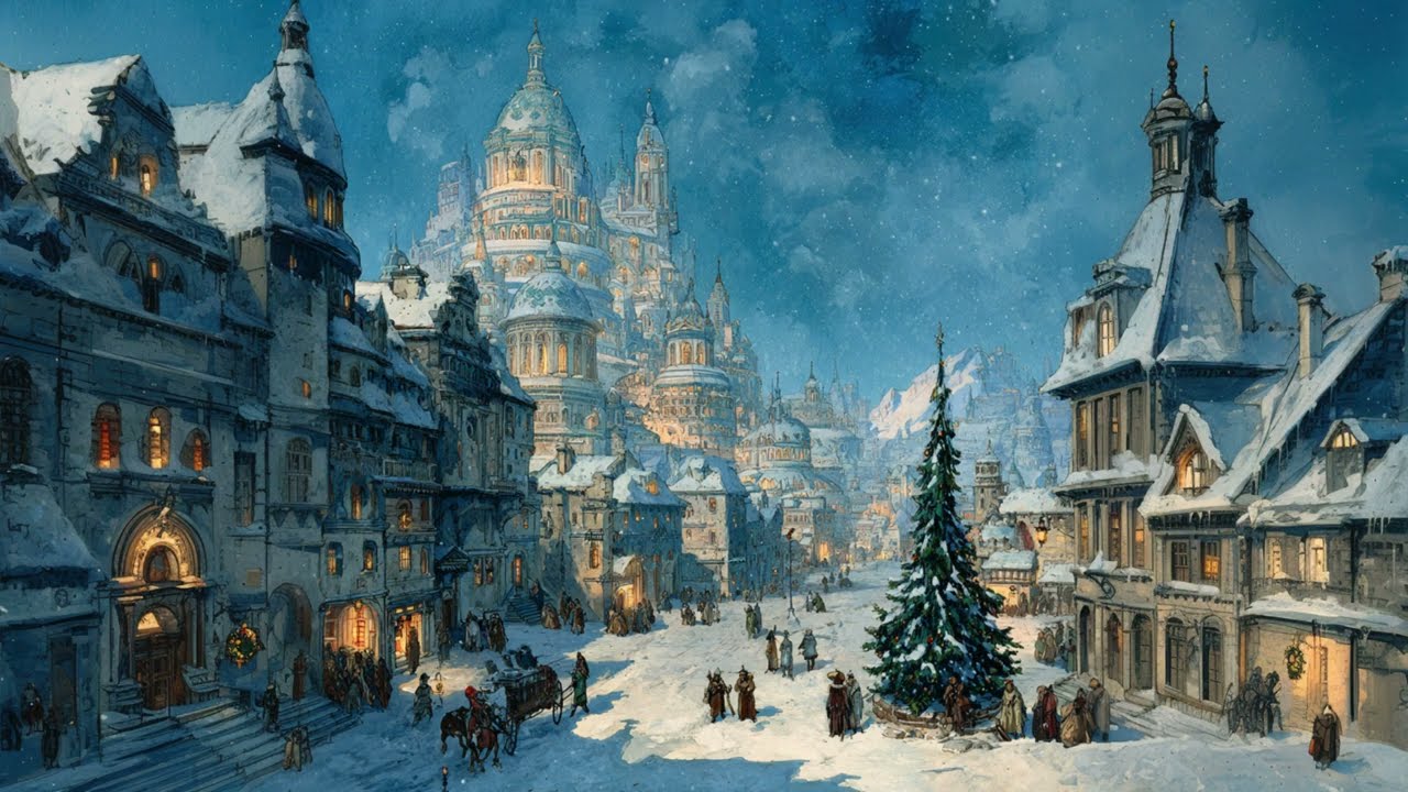 Christmas Music The Nutcracker by Pyotr Ilyich Tchaikovsky - Pictures by Swann KALDAN
