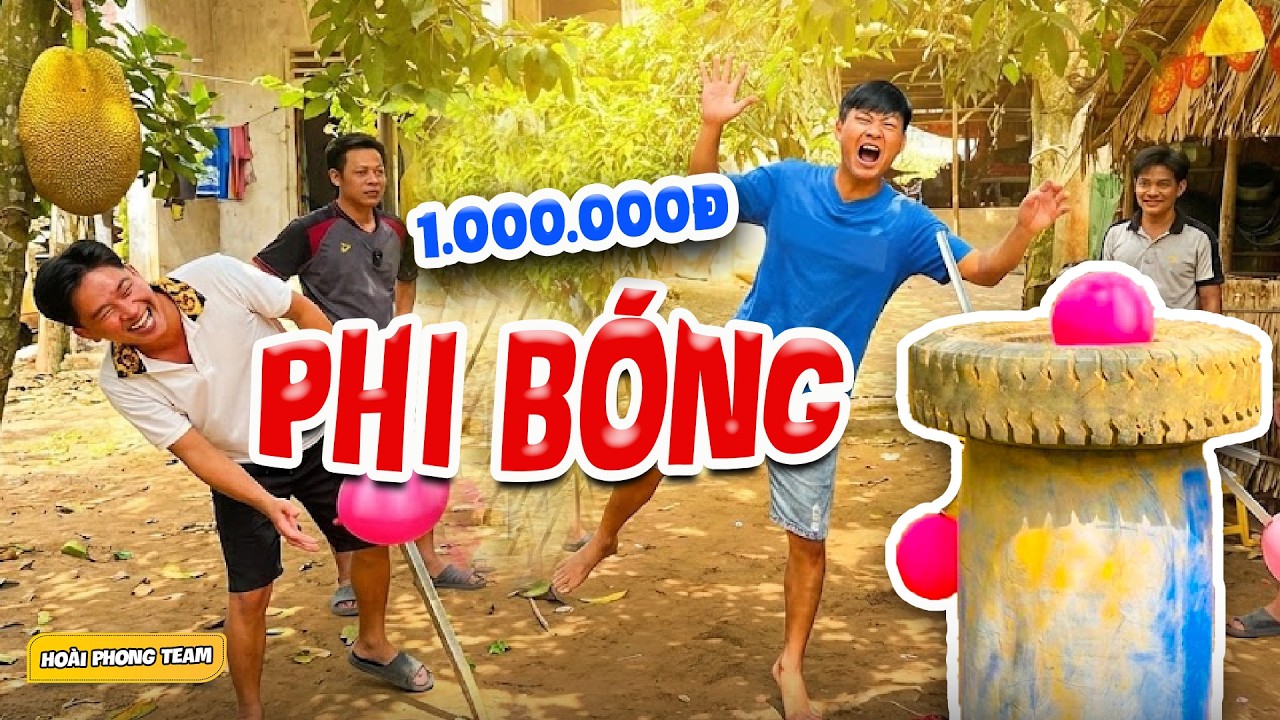Thử Thách Phi Bóng Trúng Thưởng Và Cái Kết | Team Hoài Phong TV