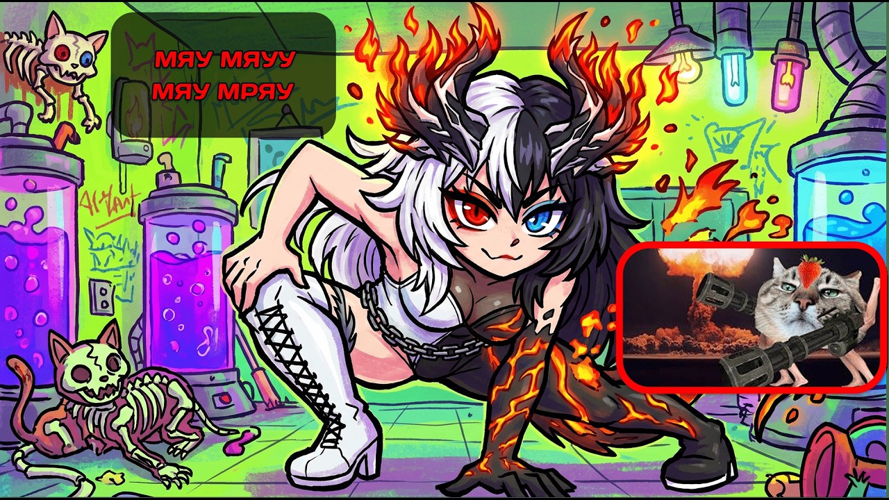 Vtuber Himistra смотрит и обсуждает: МЯУ МЯУУ МЯУ МРЯУ от БУЛДЖАТь