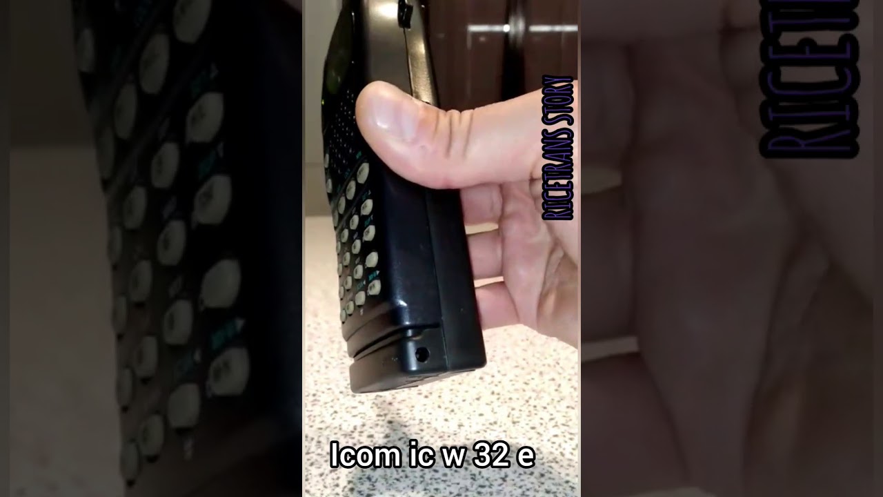 RICETRANS STORY EP 12 ICOM IC W32 R
