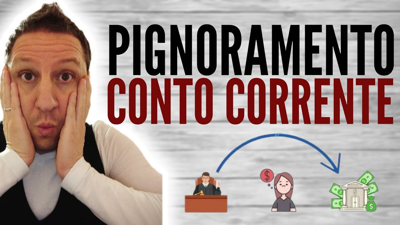 PIGNORAMENTO conto corrente. BLOCCO anche sui soldi FUTURI