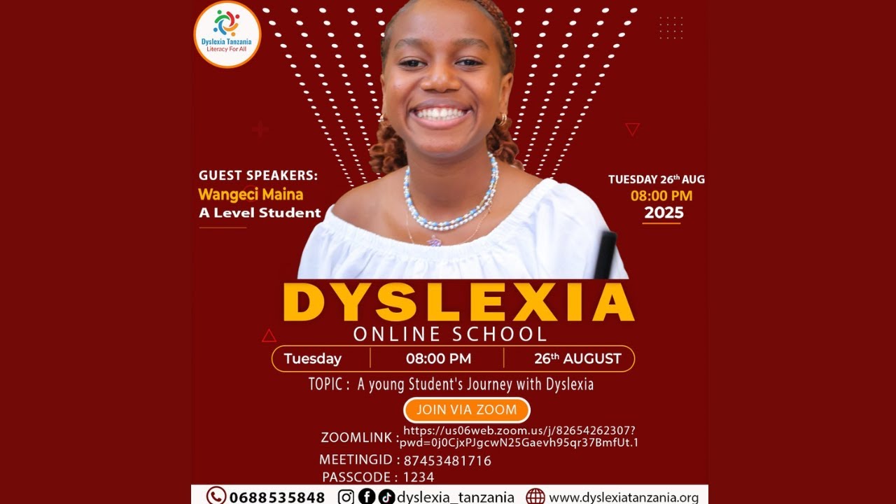 A young student's journey with Dyslexia