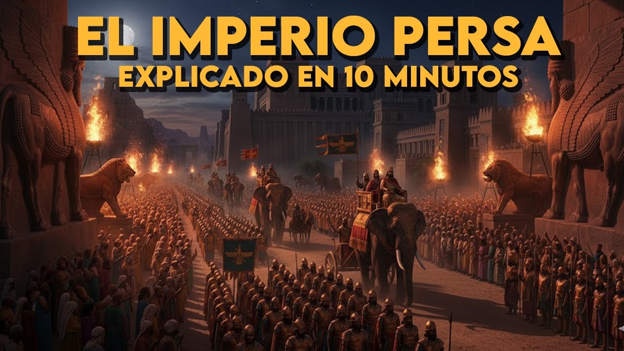 ✅ El IMPERIO PERSA en 10 minutos | Resumen de la historia de la ANTIGUA PERSIA