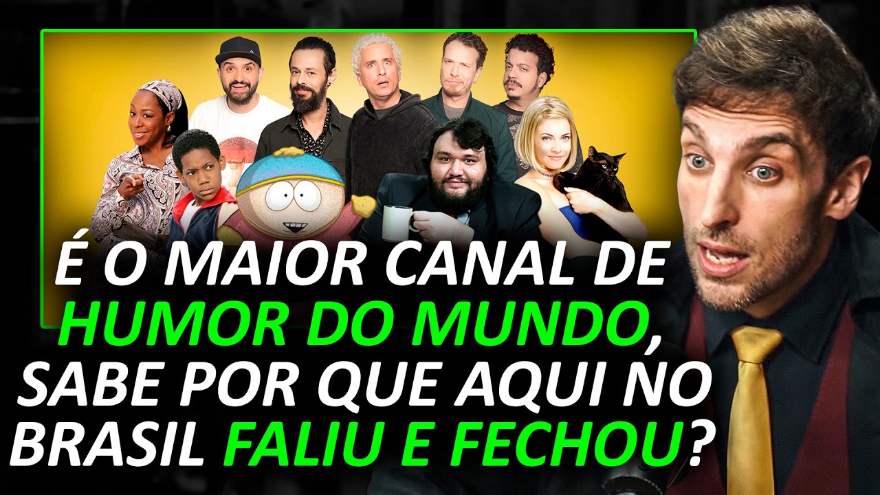 LEO LINS EXPÕE O MOTIVO do FIM do COMEDY CENTRAL no BRASIL