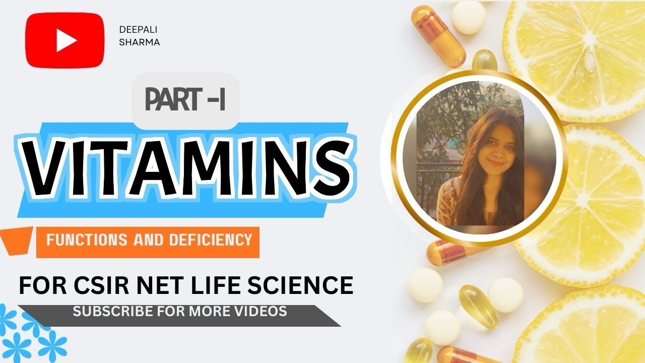 VITAMINS - Part 1 || Biochemistry || 