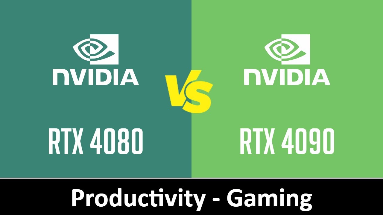 nVidia GeForce RTX 4080 vs nVidia GeForce RTX 4090 - Productivity & Gaming (Core i9 13900K)