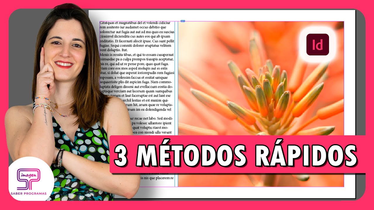 💥 Cómo INSERTAR y AJUSTAR IMÁGENES en InDesign