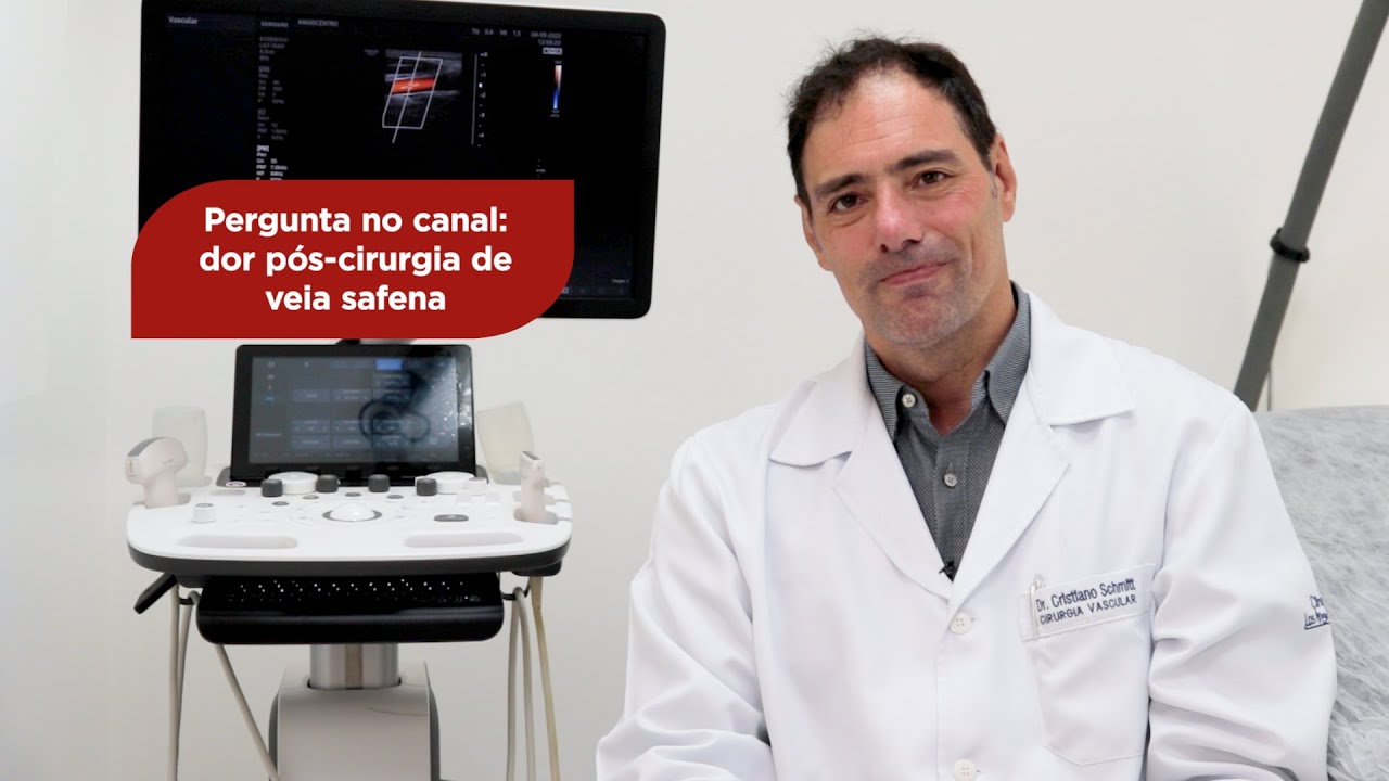 Pergunta no canal: Dor pós-cirurgia de veia safena