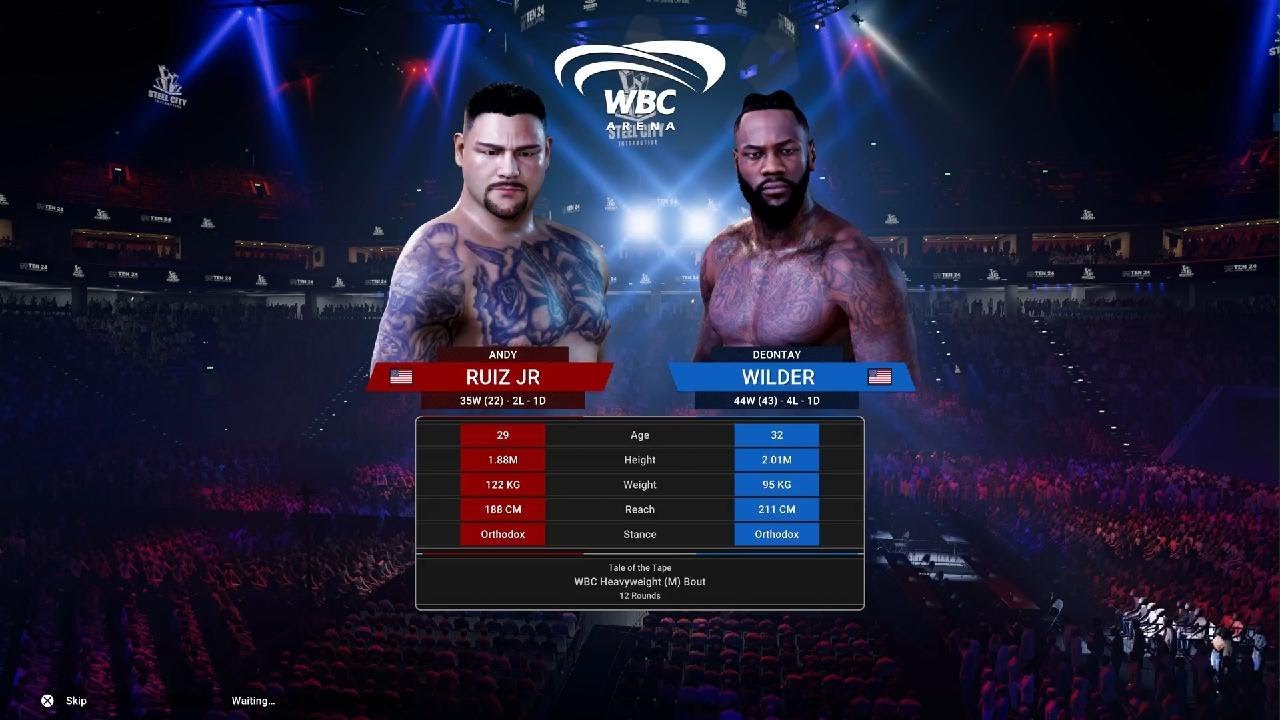 Andy Ruiz Jr 🆚 Deontay Wilder ( Simulation on PS5🥊UNDISPUTED )