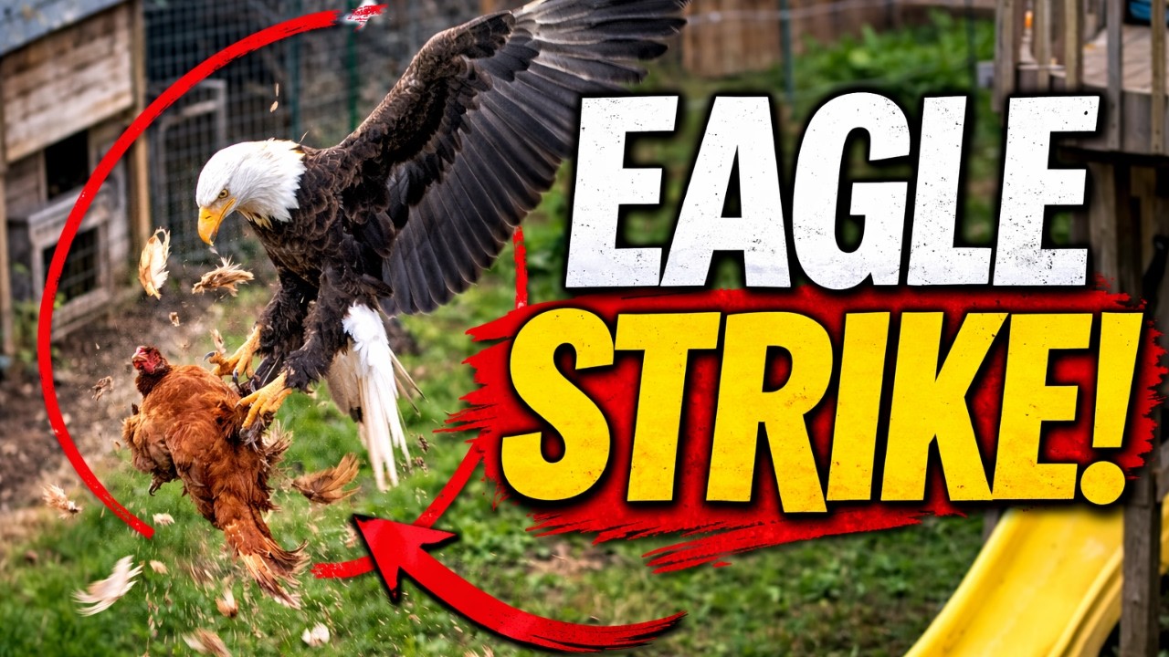 Bald Eagle Attack Caught on Camera | Eagle Hunting Prey in the Pacific Northwest