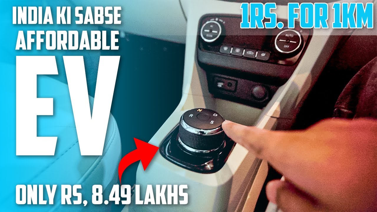 INDIA ki sabse affordable eV TATA TIAGO eV Detailed Walkaround, Price, Range & Features.