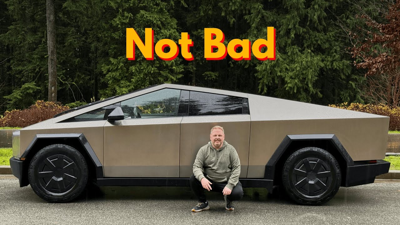 Я протестировал Tesla Cybertruck FSD и теперь понимаю, почему вокруг него такой ажиотаж.