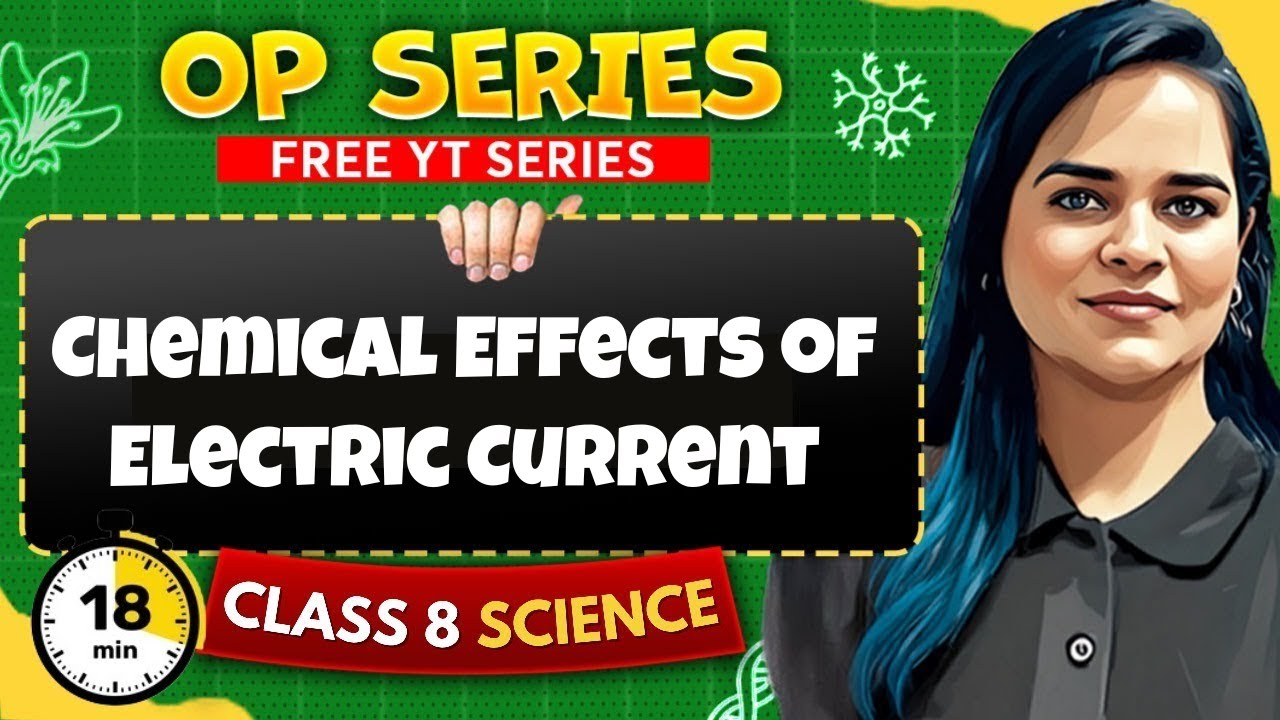 Class 8 Chemical Effects of Electric Current | Chemistry By Reena Ma'am