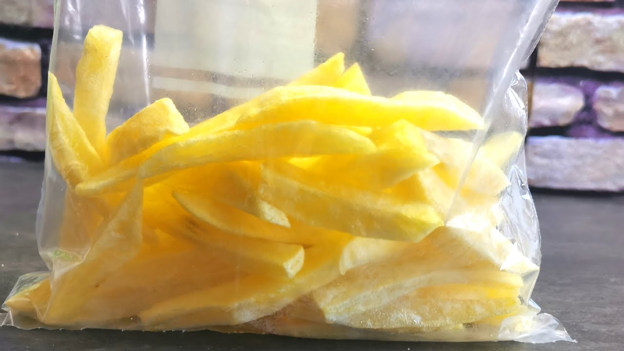 Frites Surgelées Maison| Comment Faire Des Frites Surgelées🍟