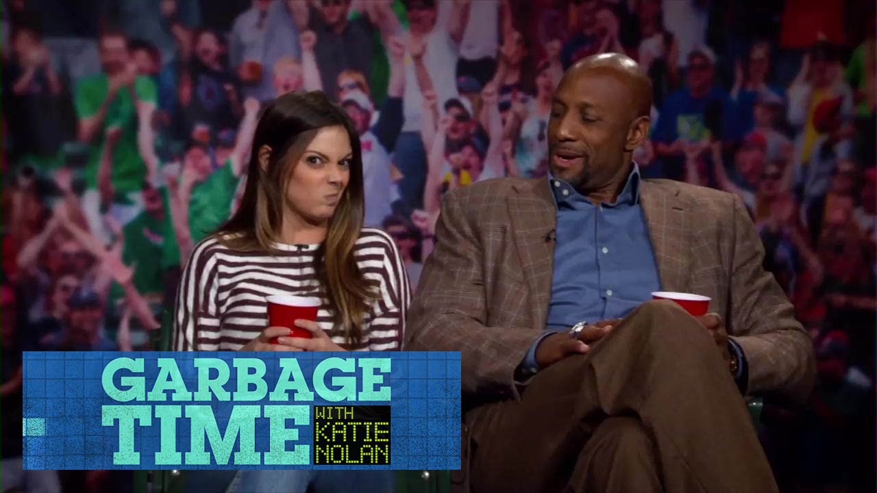 Alonzo Mourning Teaches Katie to Mean Mug