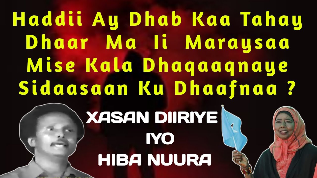 Xasan Diiriye iyo Hibo Nuura | Dhalanteed hees | nimu dhabarka jaban yahay | ninkii dhuumanaaye hees