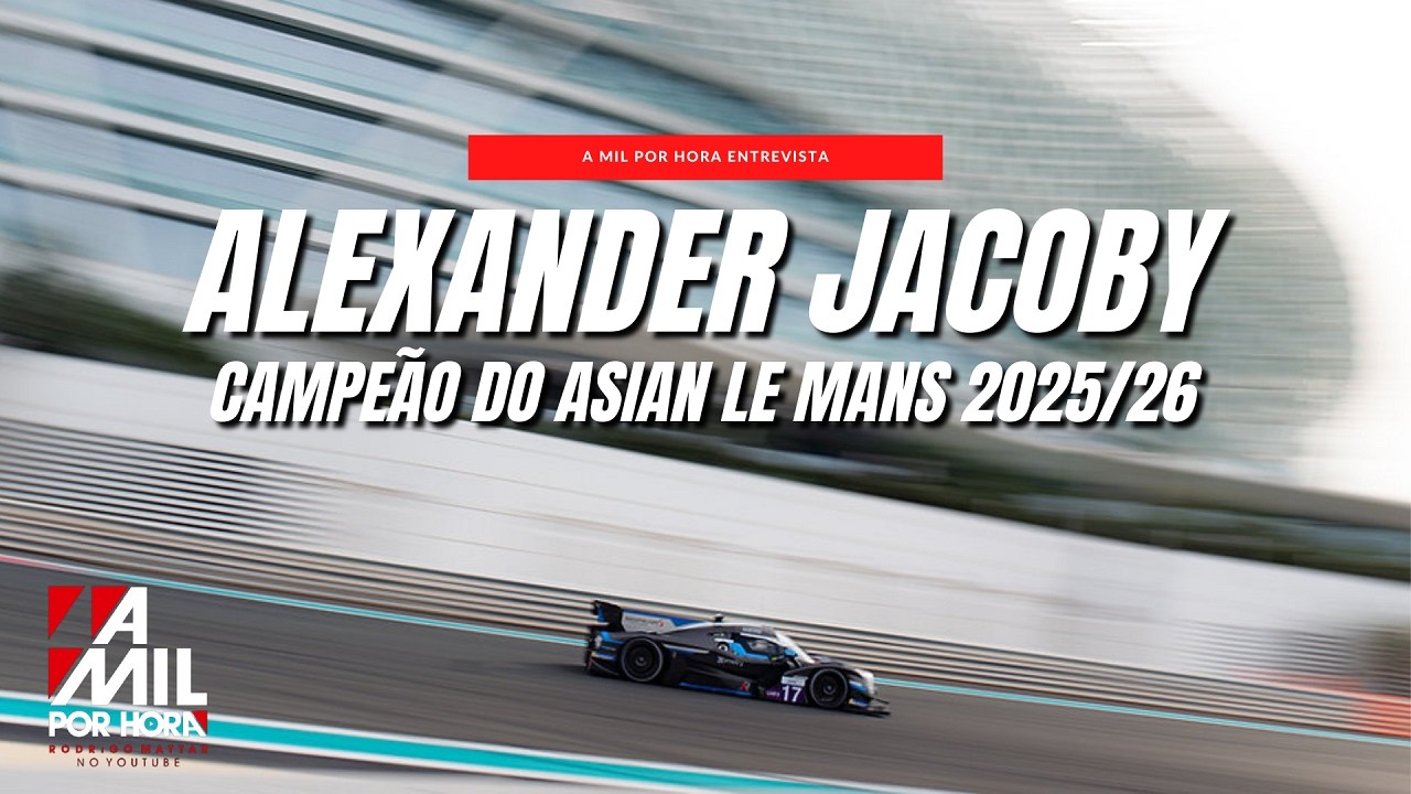 A MIL POR HORA ENTREVISTA | ALEXANDER JACOBY, CAMPEÃO DA LMP3 NO ALMS #alms #endurance