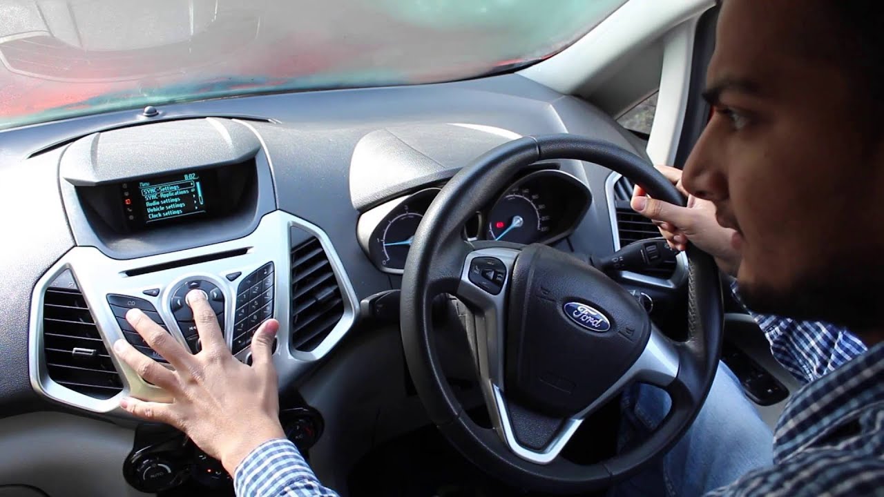 How to use Bluetooth, AUX, USB on Ford SYNC music system