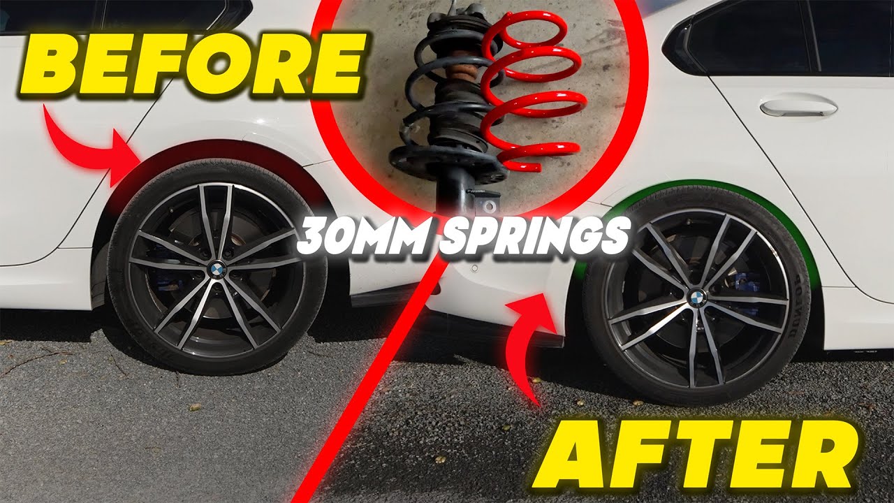 I Lowered My BMW G20 by 30mm… and It Actually Rides Better?