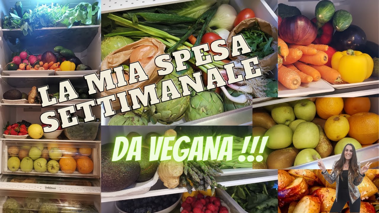 SPESA VEGANA AL SUPERMERCATO, UNA VOLTA ALLA SETTIMANA!