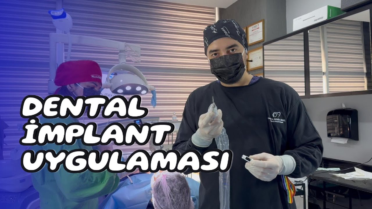 Dental İmplant: Periodontoloji Uzmanından Hasta Üzerinde Uygulamalı Anlatım