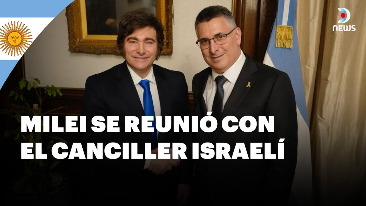 🤝 Agentina: Milei se reunió con Gideon Sa'ar y le agradeció su reciente mención por Malvinas | DNews